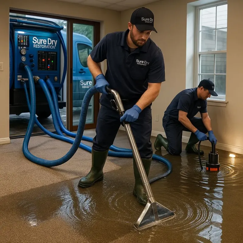 Water Extraction and Removal process in Edgewood, FL
